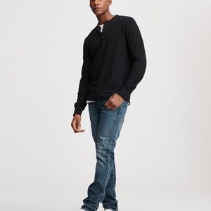 rag and bone Classic Henley - navy